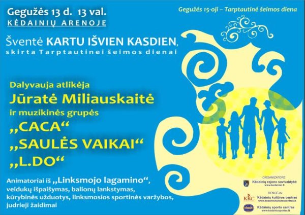 Tarptautinė šeimos diena – Kėdainiuose