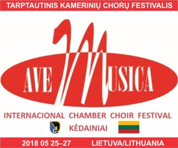 Kėdainiuose vyks pirmasis tarptautinis kamerinių chorų festivalis „Ave Musica“