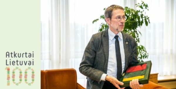 Susitikimas su Vytauto Didžiojo universiteto profesoriumi Liudu Mažyliu