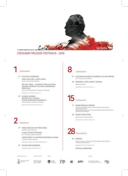 Tęsiasi ČESLOVO MILOŠO FESTIVALIS