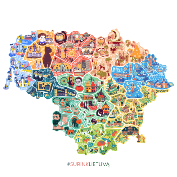 Iššūkis – „Surink Lietuvą“
