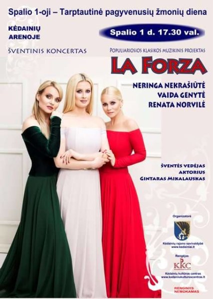 Pagyvenusių žmonių dienai skirtas koncertas