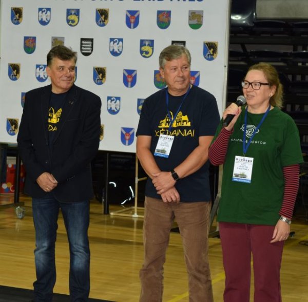 Kėdainiečiai sporto žaidynėse iškovojo 2-ąją vietą