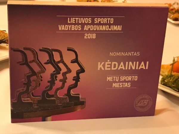 Kėdainiai – tarp Metų sporto miestų nominantų