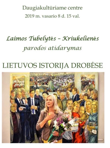 Kviečia į parodą „Lietuvos istorija drobėse″ 