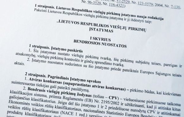 Viešieji pirkimai: darbų gausėja, skaičiai didėja