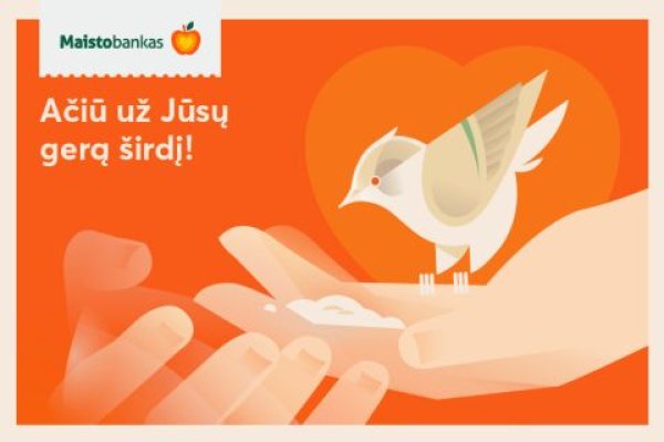 Artėja metas „Maisto banko“ akcijai