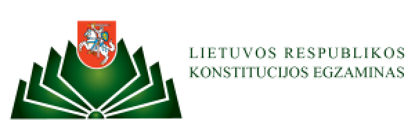 Ketvirtadienį - Lietuvos Respublikos Konstitucijos  egzaminas!