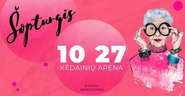 Mados mugė „Šopturgis“ suburs Kėdainių stileivas