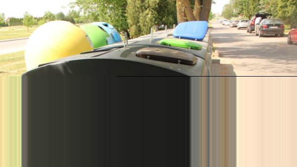 Keičiasi komunalinių atliekų konteinerių vieta