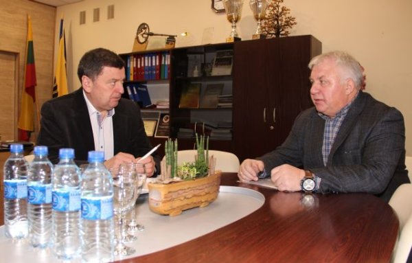 Susitiko su UAB „Kėdainių vandenys“ direktoriumi 