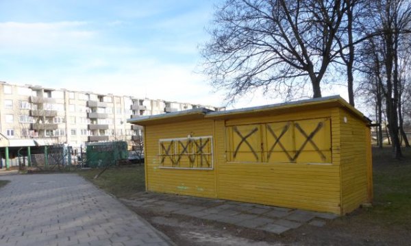Kioskas turi būti nukeltas