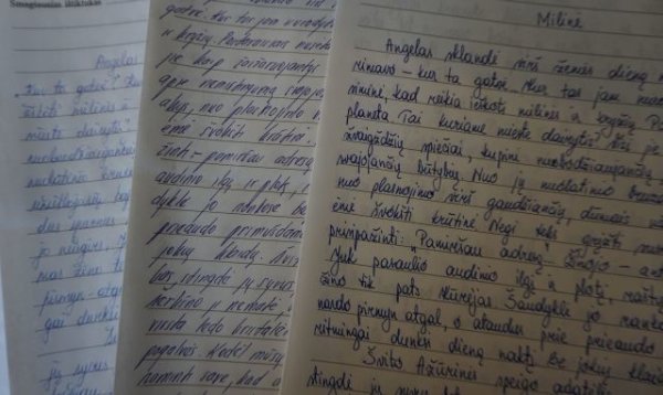 Bibliotekoje rašytas Diktantas
