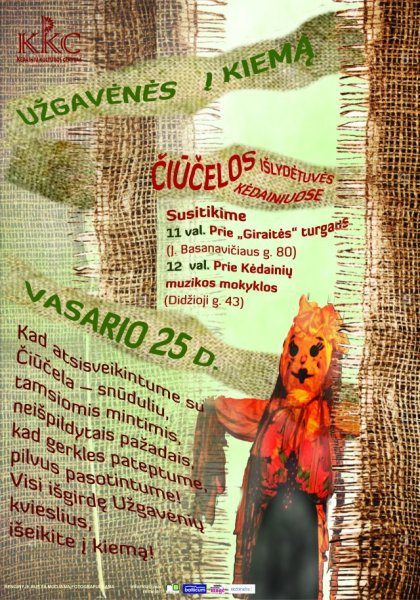 Vasario 25 d. – Užgavėnės į kiemą!