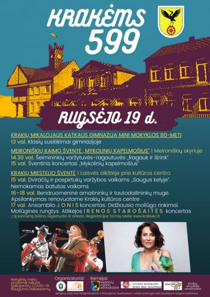 Krakėms 599!