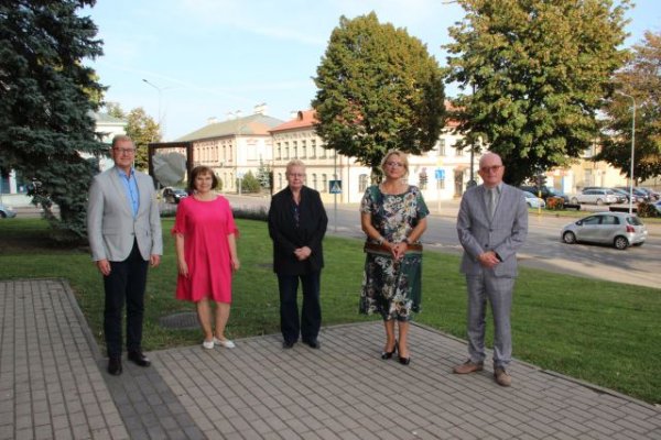 Lietuvių raštijos kūrėjui Mikalojui Daukšai skirtame renginyje ir savivaldybėje lankėsi VLKK...