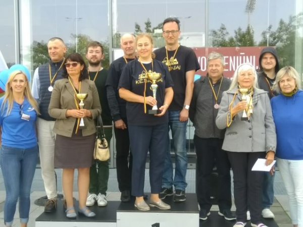 Finišavo XIII šalies seniūnijų žaidynių „Sportas visiems“ I etapo varžybos Jonavoje