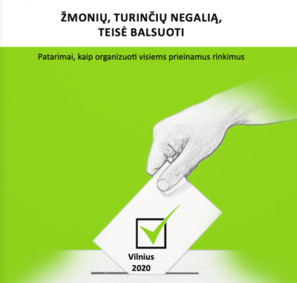 Žmonių, turinčių negalią, teisė balsuoti