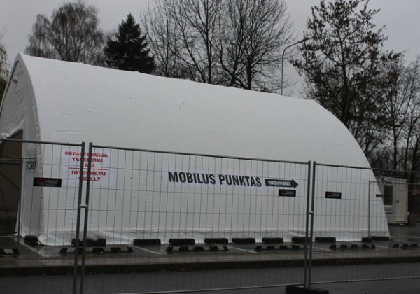 Kėdainiuose darbą pradėjo mobilusis punktas 