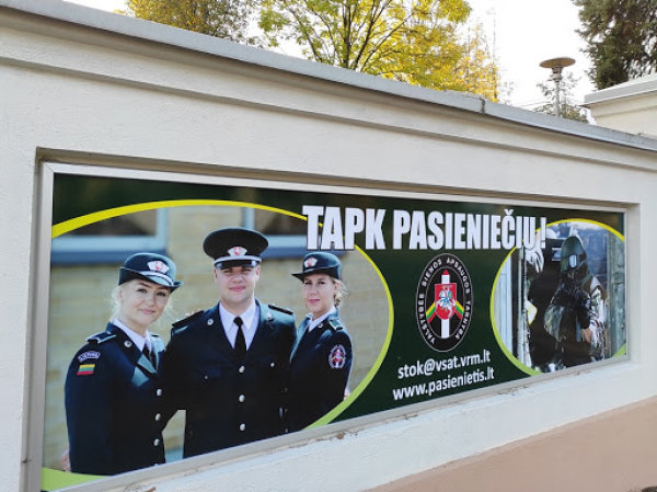 VSAT kviečia įgyti pasieniečio profesiją