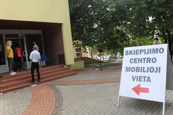 Šeštadienį rajono savivaldybėje paskiepytas 71 asmuo