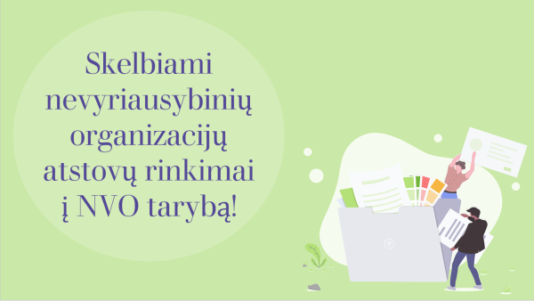 Rajono nevyriausybinės organizacijos kviečiamos dalyvauti visuotiniame rinkiminiame susirinkime