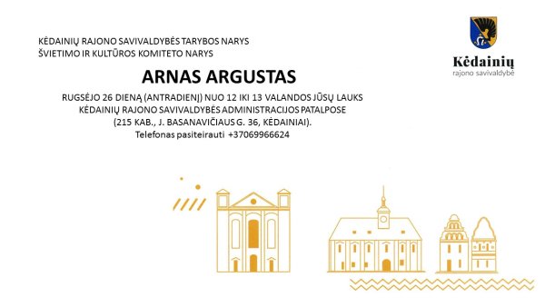 Susitikimas su gyventojais
