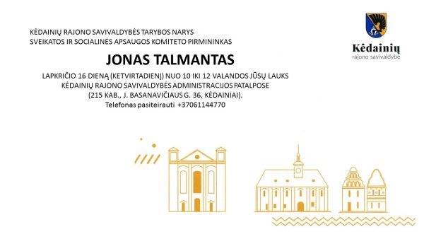 Susitikimas su gyventojais