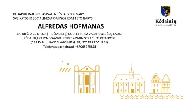 Susitikimas su gyventojais