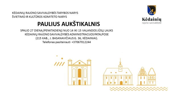 Susitikimas su gyventojais