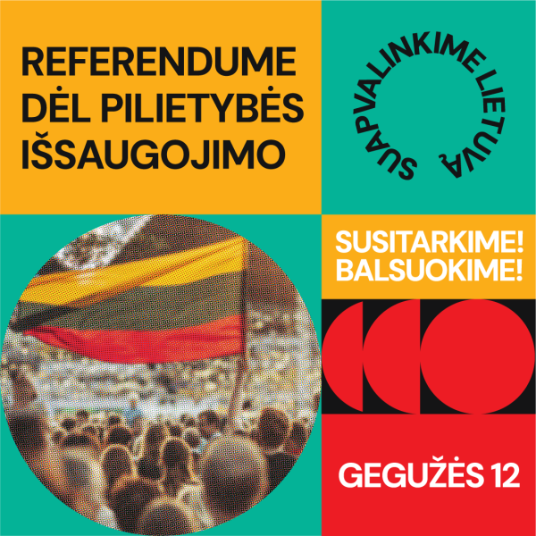 Mėnuo iki referendumo dėl pilietybės išsaugojimo