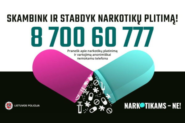 Narkotikų kontrolės komisijos posėdyje aptartos Kėdainių rajono savivaldybės priklausomybę...