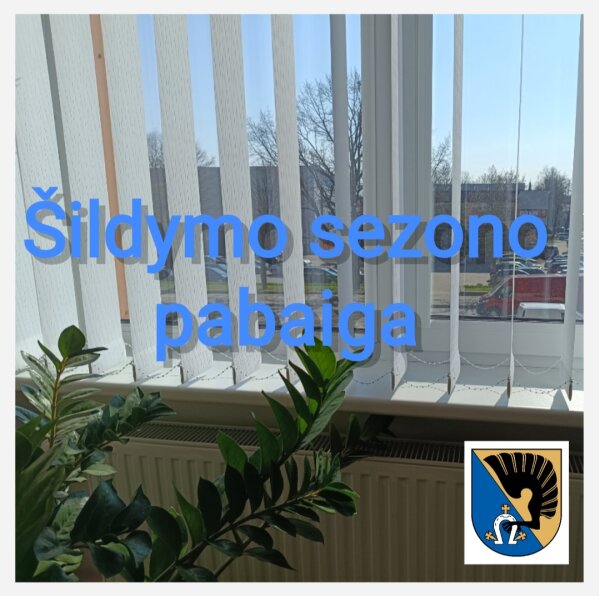 Šildymo sezono pabaiga