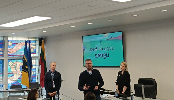 Šiandien Kėdainių rajono savivaldybėje viešėjo naujienų portalo DELFI.lt iniciatyva „Saugu“