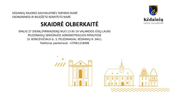 Gyventojų priėmimas