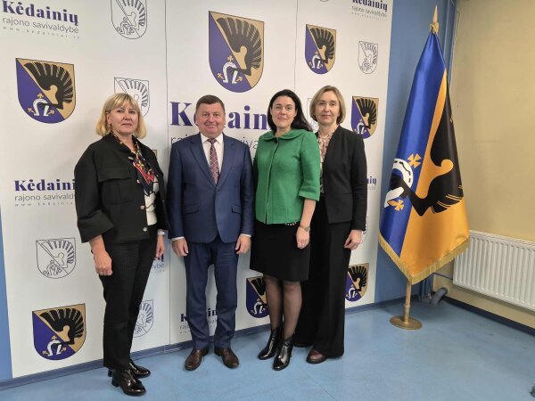 Kėdainių rajono savivaldybėje įvyko susitikimas su Užimtumo tarnybos atstovėmis