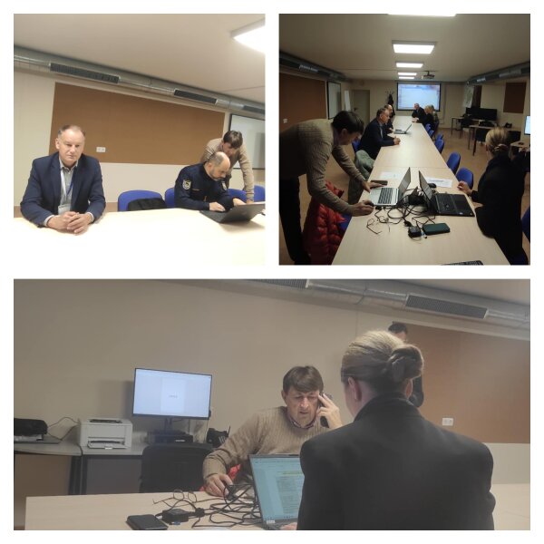 Vyksta didžiausios Nacionalinės mobilizacinės sistemos patikrinimo pratybos „Vyčio skliautas”,...