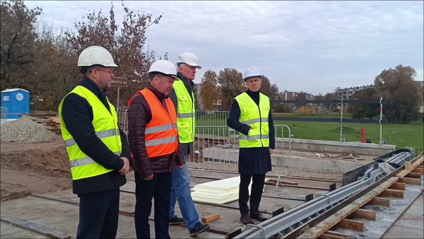 Meras V. Tamulis ant Tilto g. tilto susitiko su bendrovės „Via Lietuva“ generaliniu direktoriumi...