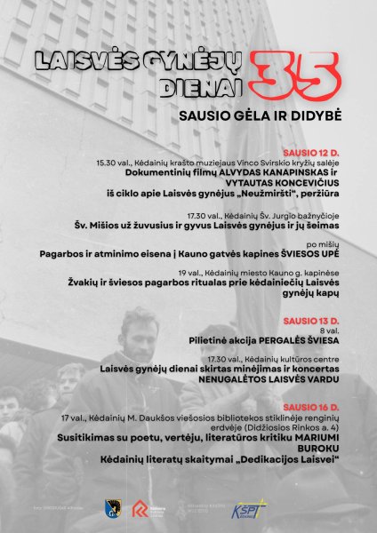 Laisvės gynėjų dienai – 35 | Kviečiame gyventojus ir svečius dalyvauti šiai progai skirtuose...