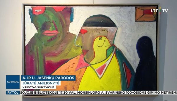 Kėdainiuose, J. Monkutės-Marks muziejuje-galerijoje – tėčio ir dukros parodos |  LRT Kultūra...