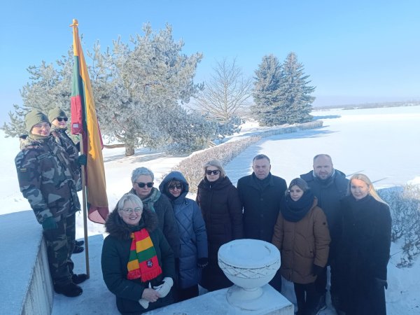 Pagerbtas pirmojo Lietuvos kario, žuvusio Nepriklausomybės kovose, Povilo Lukšio atminimas