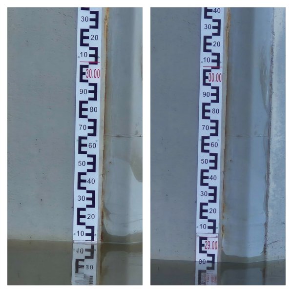 Nevėžio vandens lygis Kėdainiuose per pastarąją parą nukrito dar 15 cm ir šiuo metu yra ties 28,9...