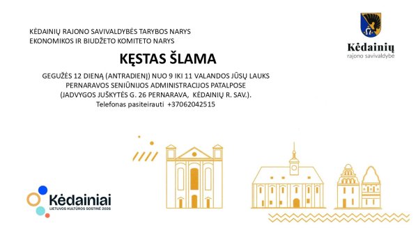 Gyventojų priėmimas