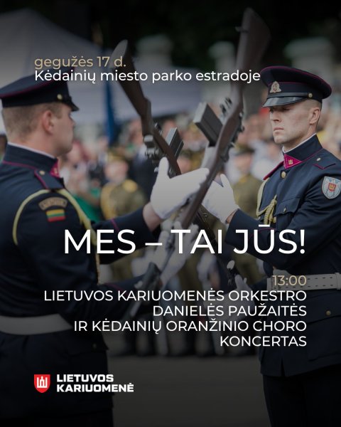 Didžiausias Lietuvos kariuomenės renginys visuomenei jau visai netrukus! 