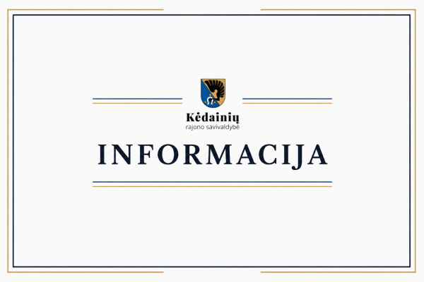 Informacija apie planuojamos ūkinės veiklos poveikio aplinkai vertinimo procedūras