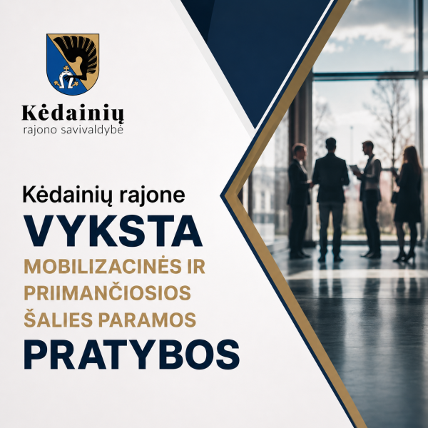 Gegužės 26–27 d. Kėdainių rajone vyksta mobilizacinės ir priimančiosios šalies paramos pratybos