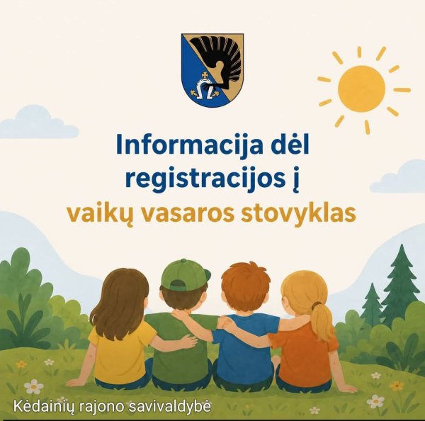 Prasidėjusi centralizuota registracija į vaikų vasaros stovyklas sutriko dėl visoje šalyje...