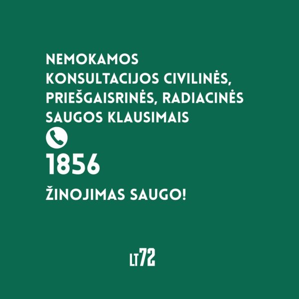 Ar žinote, kur kreiptis, jei kyla klausimų apie perspėjimo pranešimus telefone, pasirengimą...