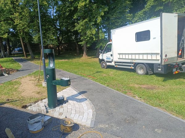 Miesto parko lankytojams – nemokamas geriamasis vanduo!