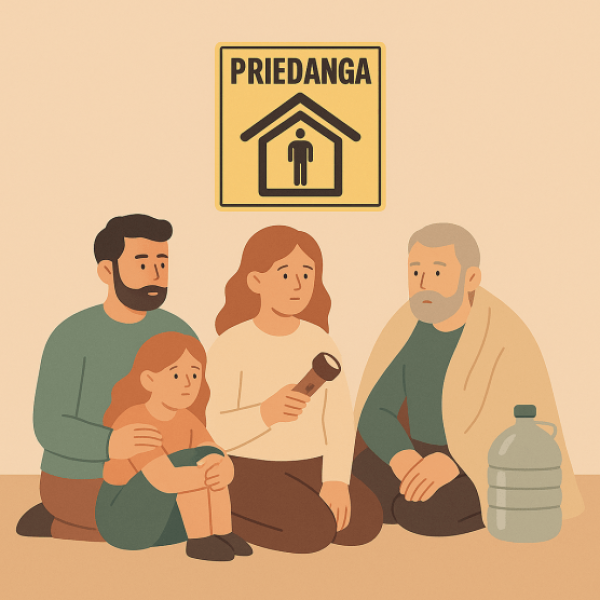 Gyventojams: kaip paruošti rūsį priedangai
